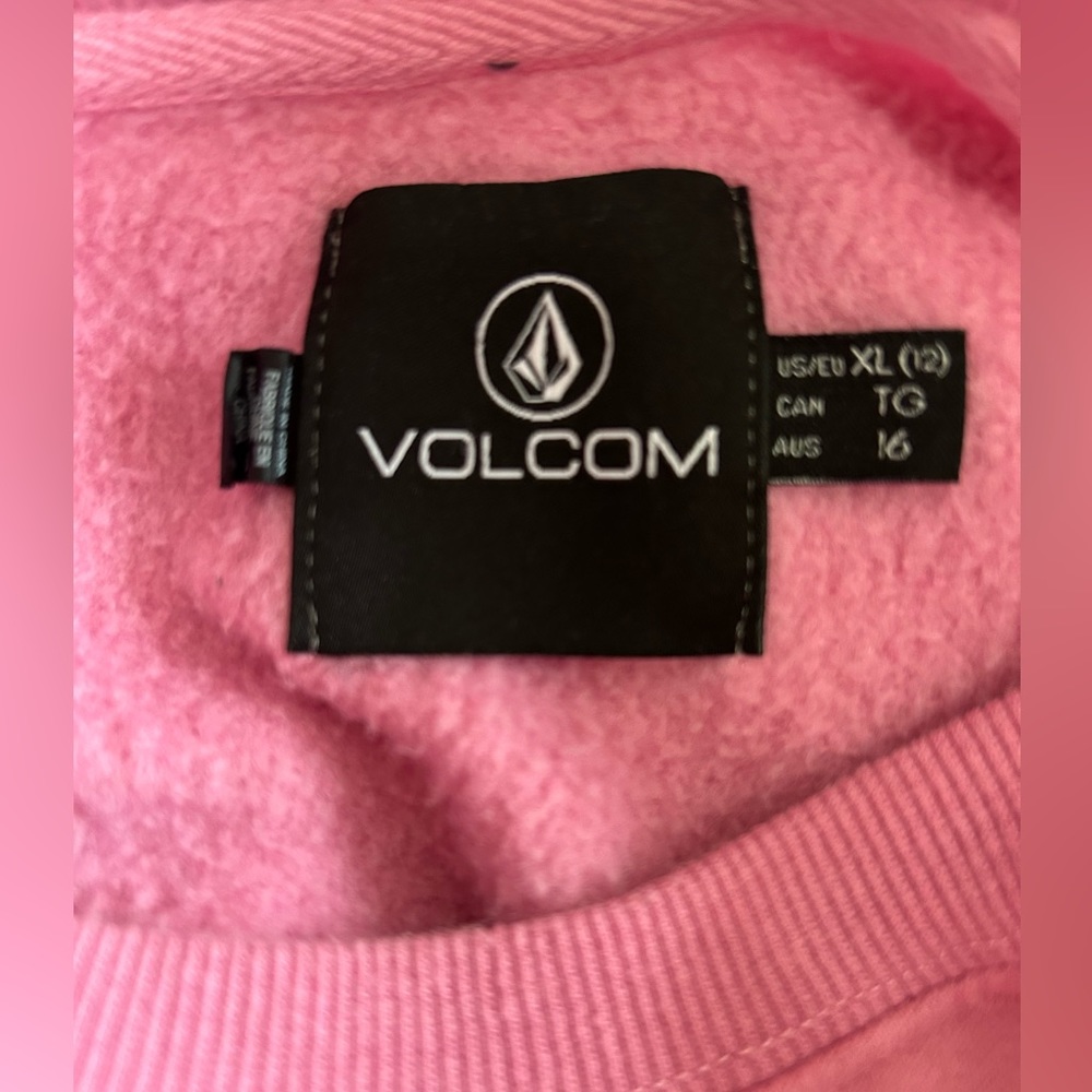 Volcom Ladies Pink Jumper - Picture 4 of 4